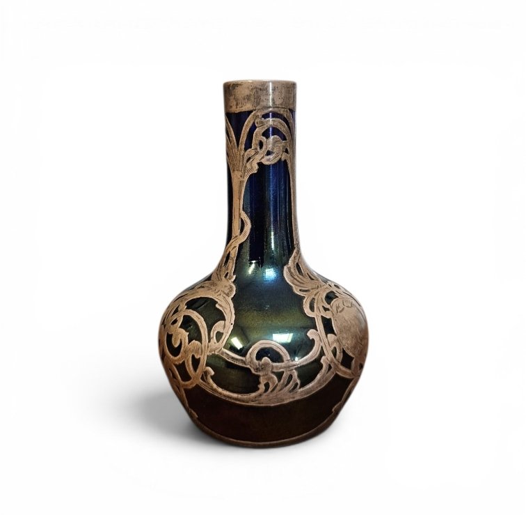 Petit soliflore Tchèque – Art Nouveau -photo-4
