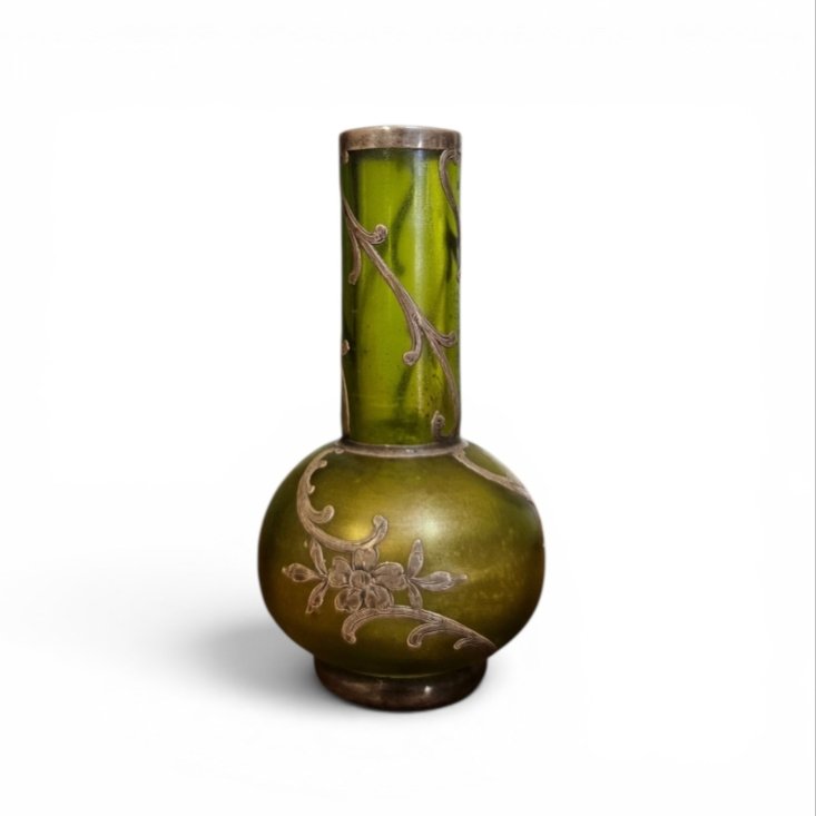 Petit soliflore - Art Nouveau vers 1900-photo-2