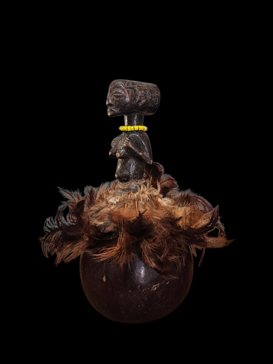 Calebasse De Divination – Luba – République Démocratique Du Congo – Première Moitié XXe -photo-2