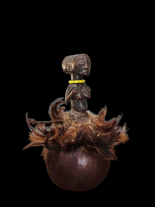 Calebasse De Divination – Luba – République Démocratique Du Congo – Première Moitié XXe -photo-3