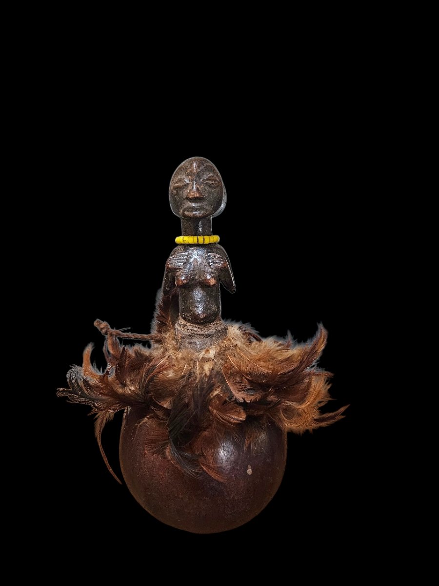 Calebasse De Divination – Luba – République Démocratique Du Congo – Première Moitié XXe -photo-1