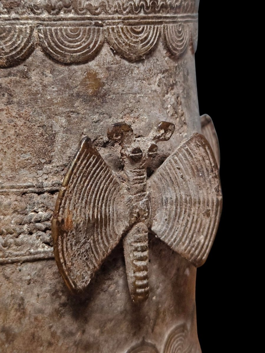 Chevillière aux trois papillons ,  Gan, région de Gaoua, Burkina Faso,  XIXème-photo-2