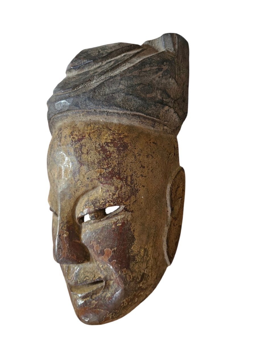 Masque, Probablement Guangxi, Chine du Sud Fin XVIIIᵉ début XIXᵉ siècle                   -photo-2