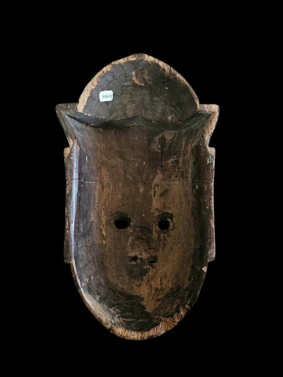 Nuo Theater Mask, Guizhou, Southwestern China, 19th Century. -photo-2