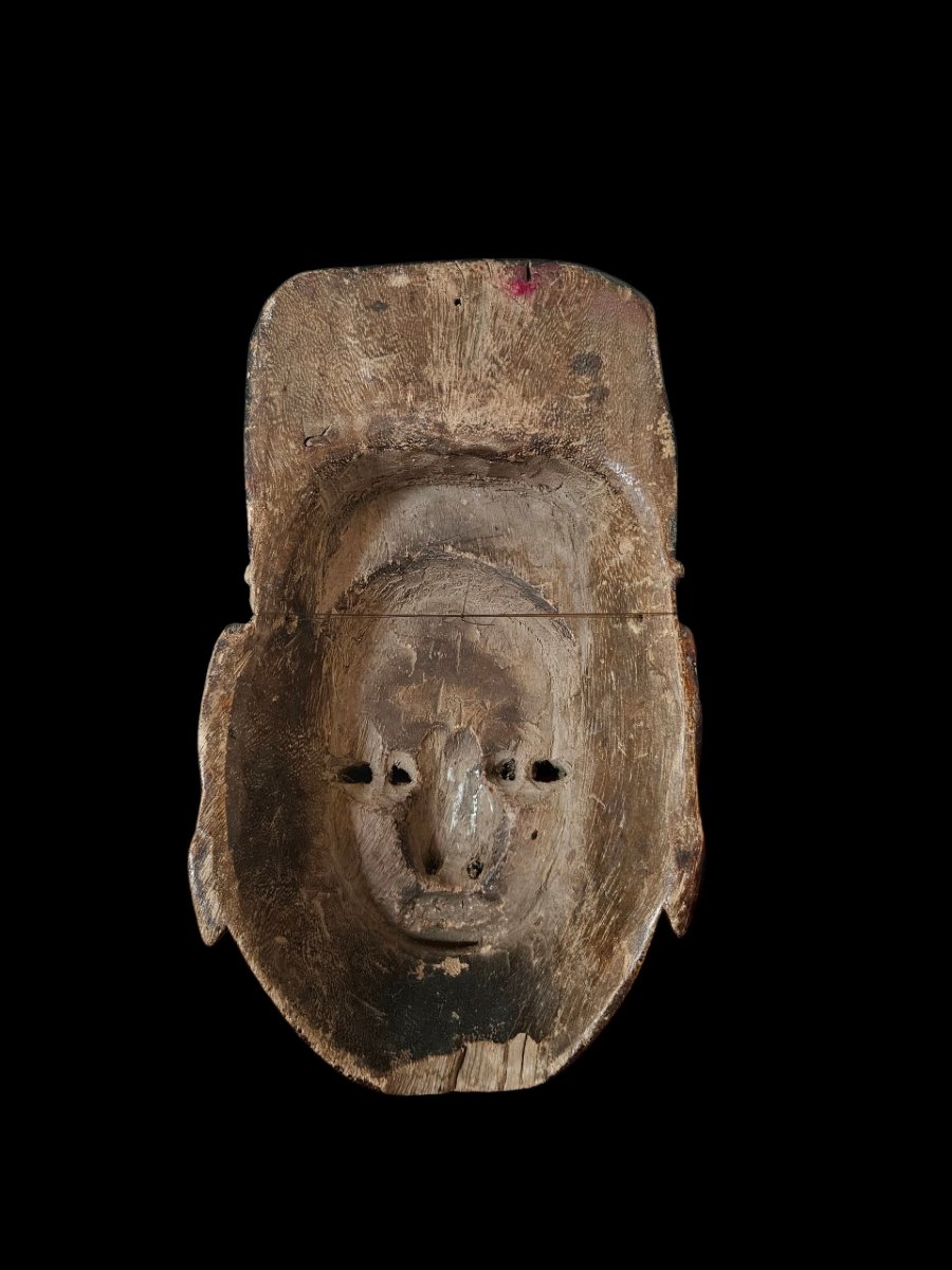 Masque Nuo Peuple Tujia, Xiangxi, Hunan, Chine centre-sud  - Début du XXᵉ siècle   -photo-1