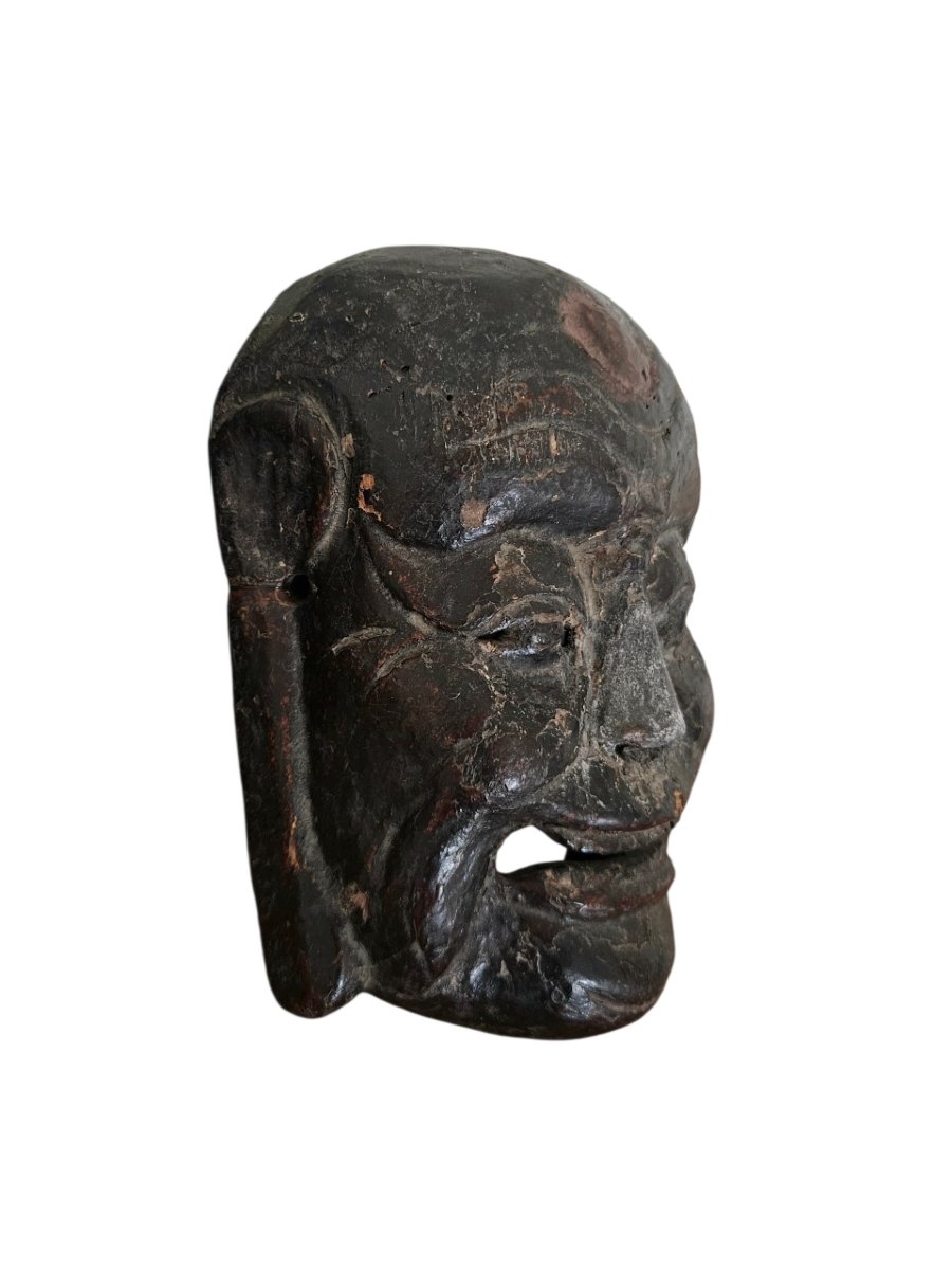 Nuo Mask  Hunan (湖南), China  19th Century -photo-2