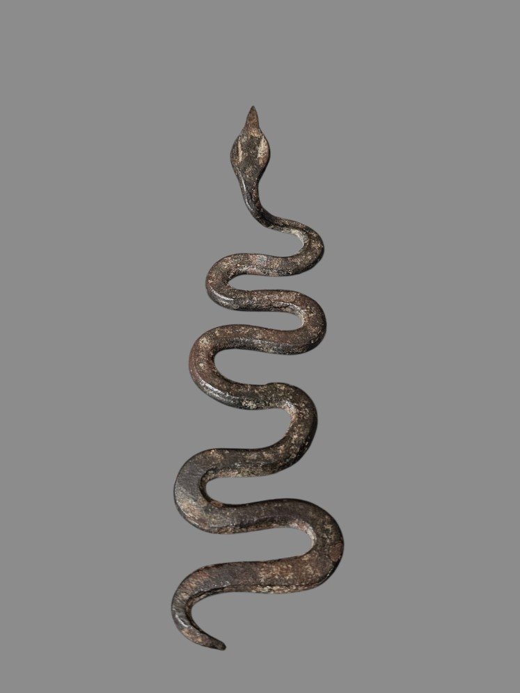 Serpent  Lobi, Burkina Faso. Fin du XIXᵉ – début du XXᵉ siècle.-photo-4