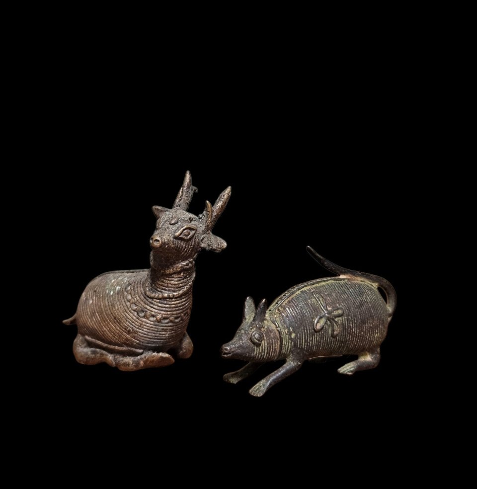 Figurines votives Culture Kondh, Odisha, Inde orientale. XXe siècle -photo-2