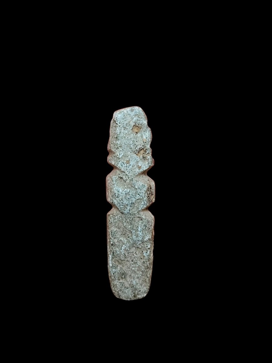 Amulette  Culture Mezcala, région du Guerrero, Mexique 400–100 av. J.-C.-photo-3