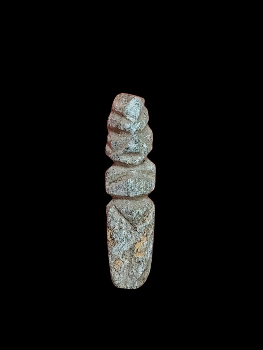 Amulette  Culture Mezcala, région du Guerrero, Mexique 400–100 av. J.-C.