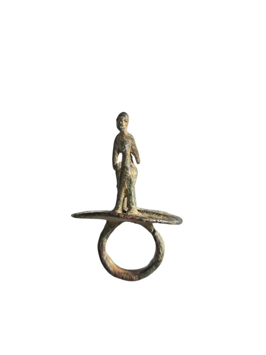 Bague  Région de Léré, Mali. XVIIIᵉ siècle ou antérieur.-photo-2