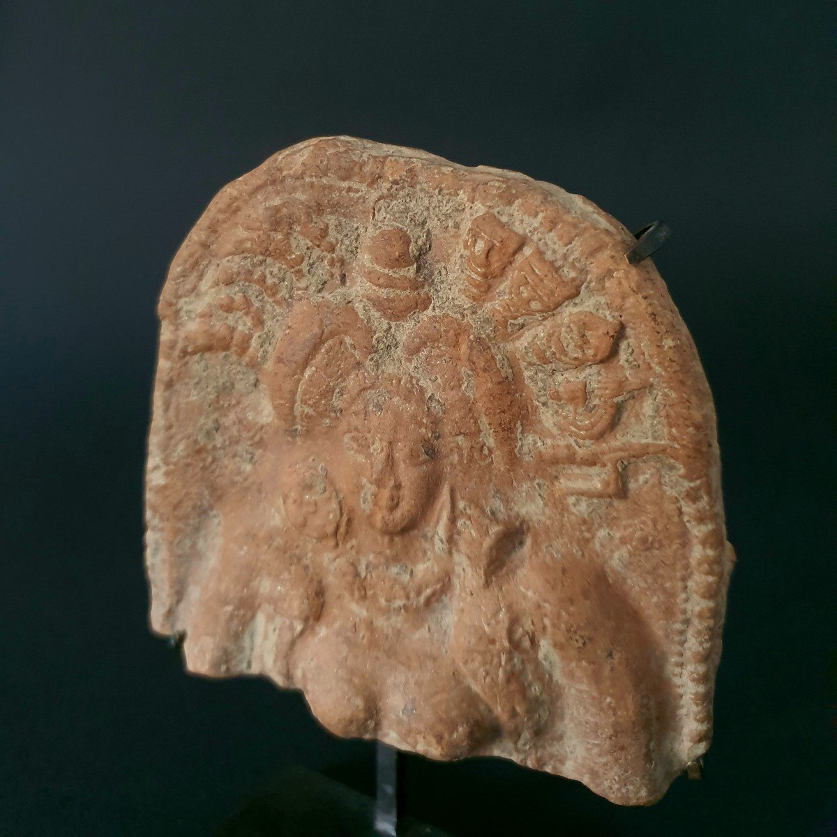 Buste De Divinité, Chandraketugarh, Inde Nord, Shunga, Ier Avant - Ier Siècle Après Jc-photo-4