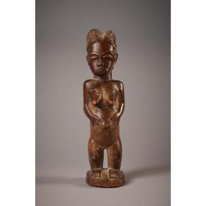 Statuette Of Fertility Baoule Ivory Coast Late 19th Early 20th Century - Tribal Art