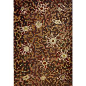 Emma Nungurrayi, Acrylic On Canvas Original Australian Aboriginal Painting