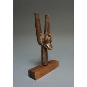 Rare Bwa Stone Spear, Burkina Faso, First Half Of The 20th Century