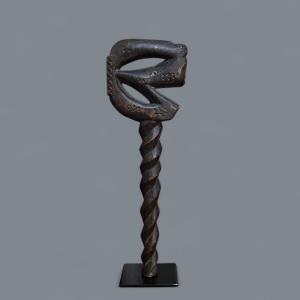 Baoulé Music Hammer, Republic Of Côte d'Ivoire, First Half Of The 20th Century.