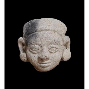 Head, Tumaco, Tolita Island, Border Between Ecuador And Colombia, 500 Bc-500 Ad