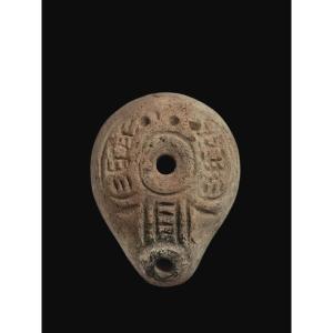 Oil Lamp Known As "frog Lamp", Egypt, Schier Type A 5.4, 2nd – 4th Century Ad.