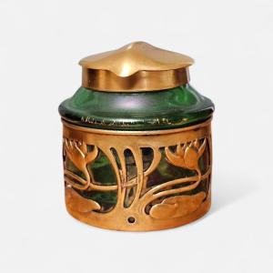 Art Nouveau Inkwell
