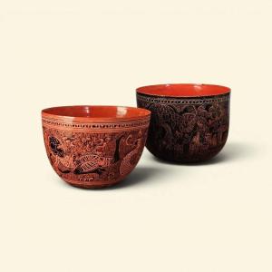 Two 20th-century Bowls From Burma