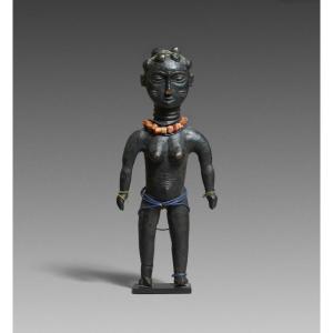 Female Agni Figurine, Republic Of Côte D’ivoire.
