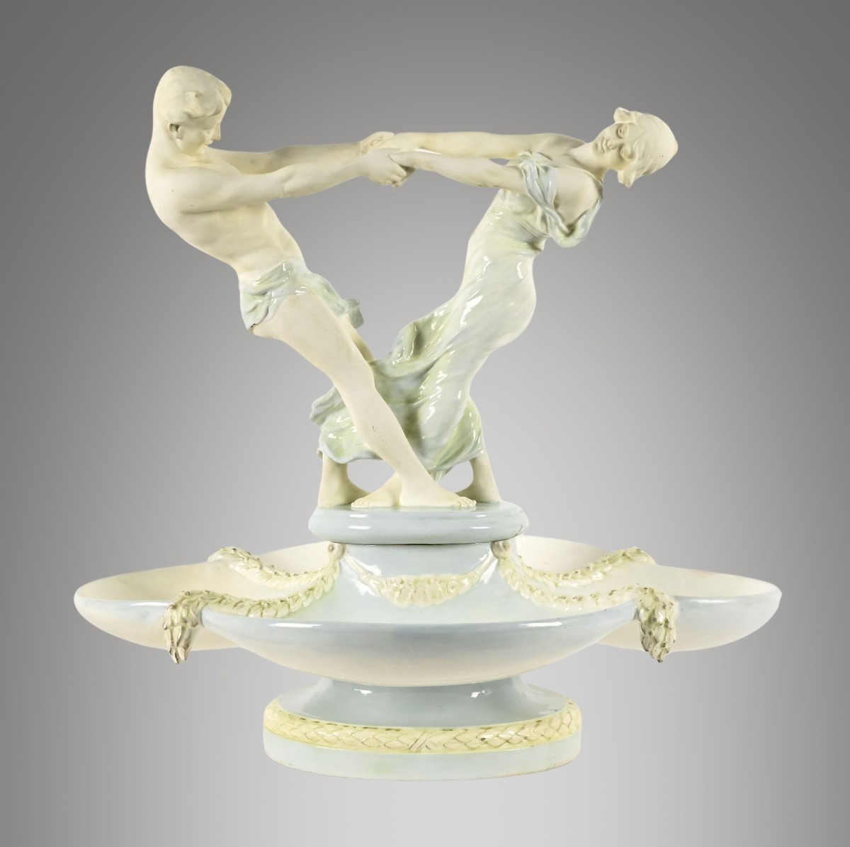 Goldscheider, Porcelain Centerpiece, Ceramic 1930s