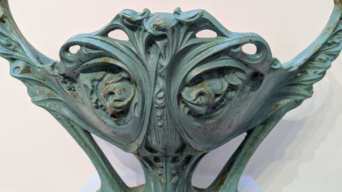 Hector Guimard, Pair Of Planters, Art Nouveau-photo-4