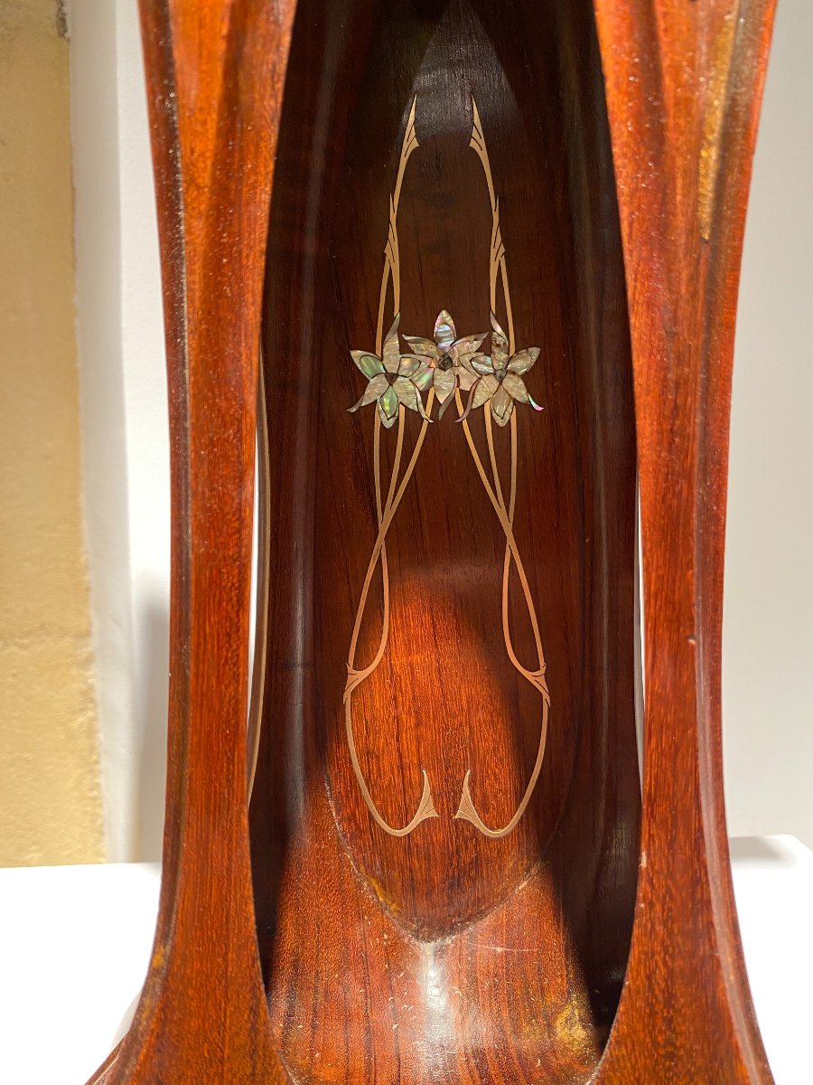 Georges Nowak, Art Nouveau Pendulum Clock-photo-2