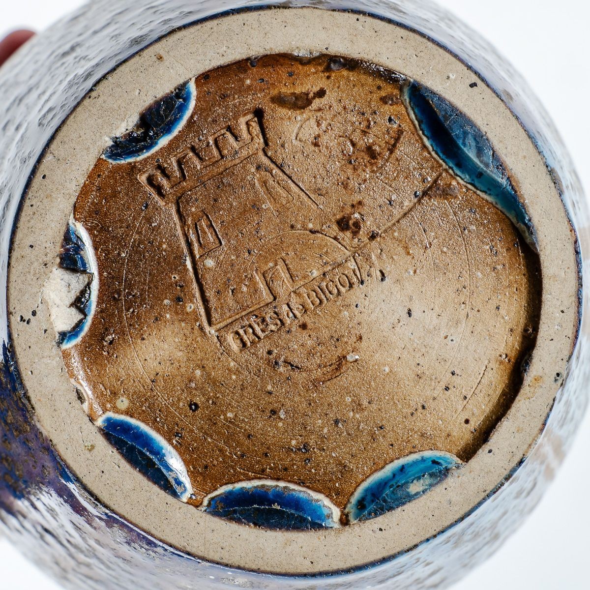 Alexandre Bigot, Vase Art nouveau Grès-photo-2