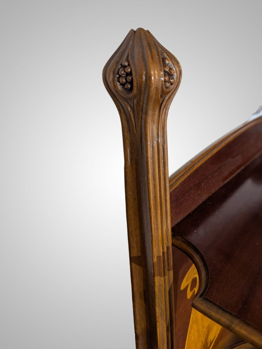 Louis Majorelle, Bureau de dame ou Ecritoire Art Nouveau-photo-4