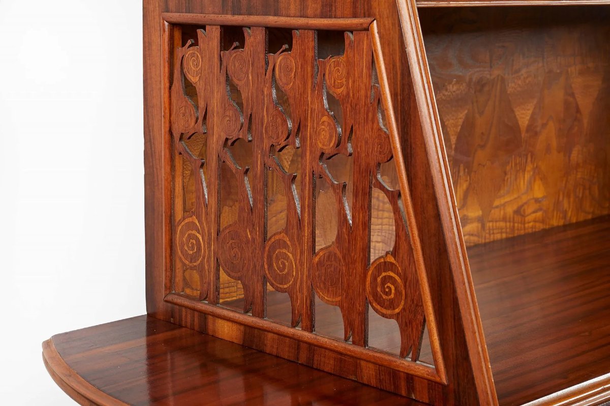 Louis Majorelle, Goose Buffet, Art Nouveau Furniture-photo-3