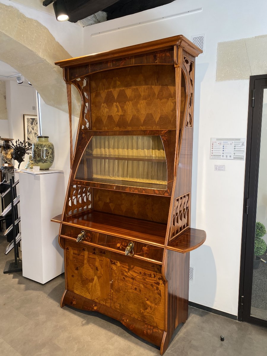 Louis Majorelle, Goose Buffet, Art Nouveau Furniture-photo-1
