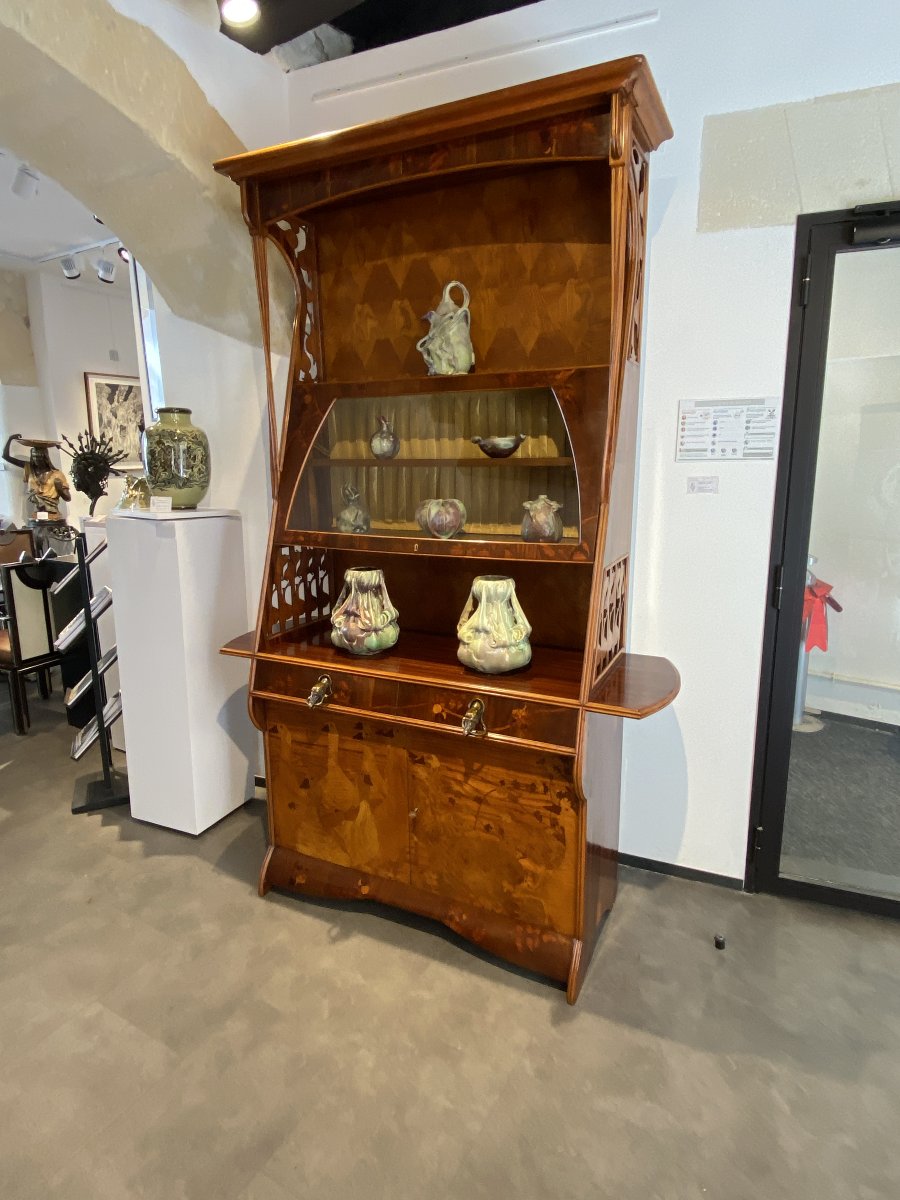 Louis Majorelle, Goose Buffet, Art Nouveau Furniture-photo-2