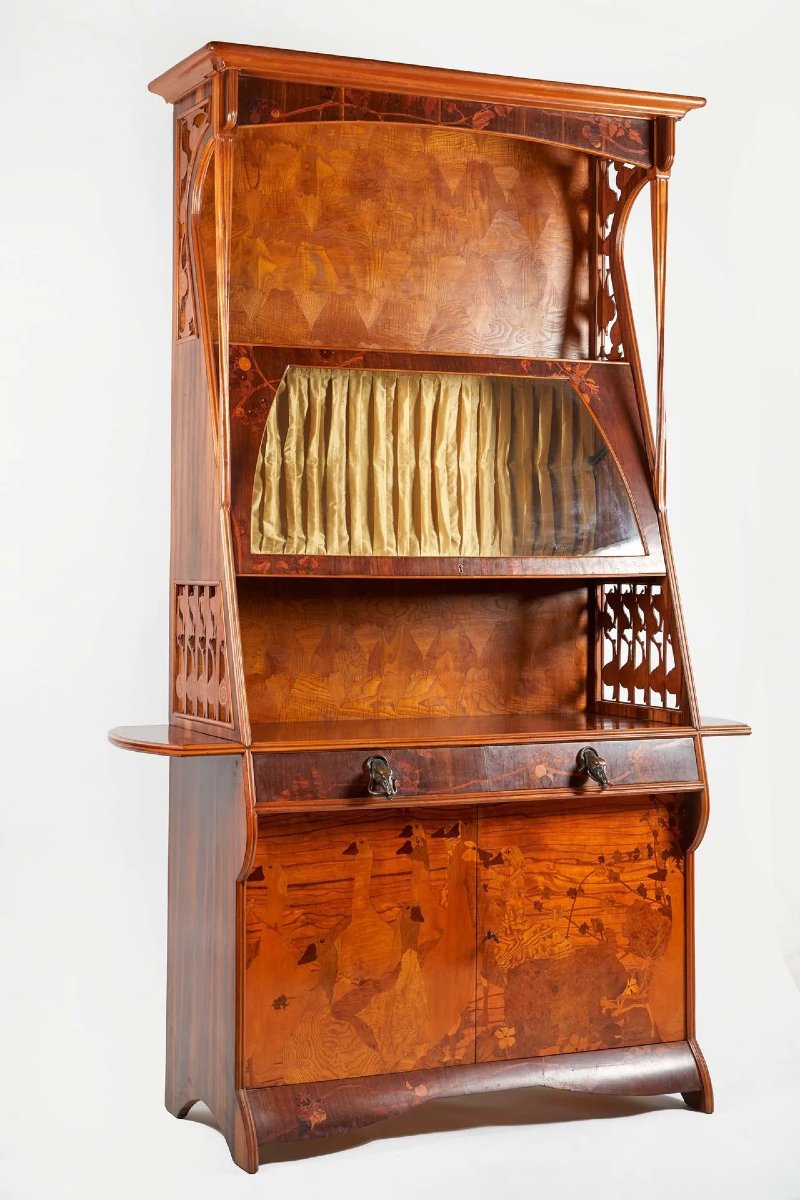 Louis Majorelle, Goose Buffet, Art Nouveau Furniture