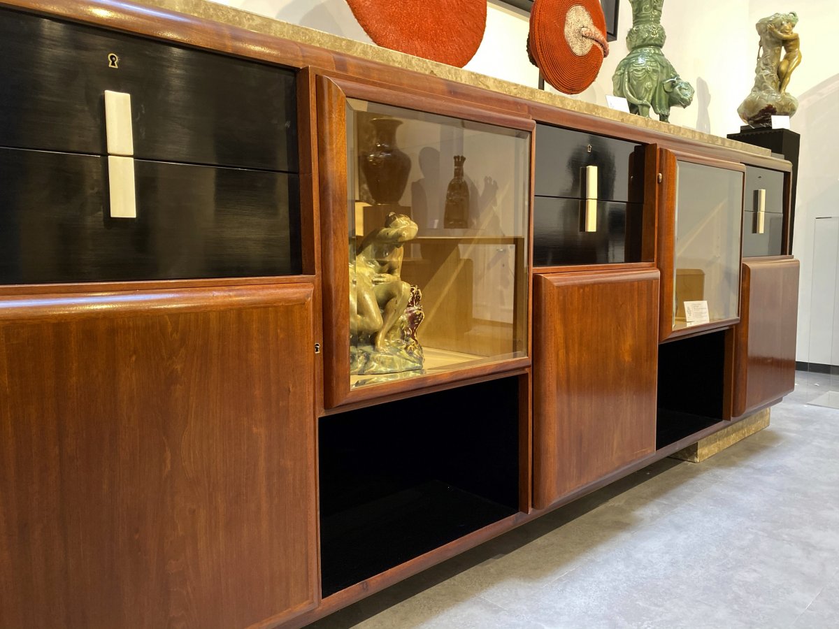 Maurice Dufrène, Meuble Enfilade - Début XXe, Art deco-photo-2