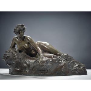 Raoul Larche, L'Yonne, Bronze Art Nouveau