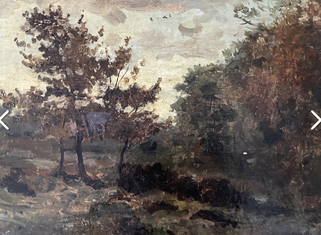 Paysage boisé de Léonce Martin Chabry-photo-2