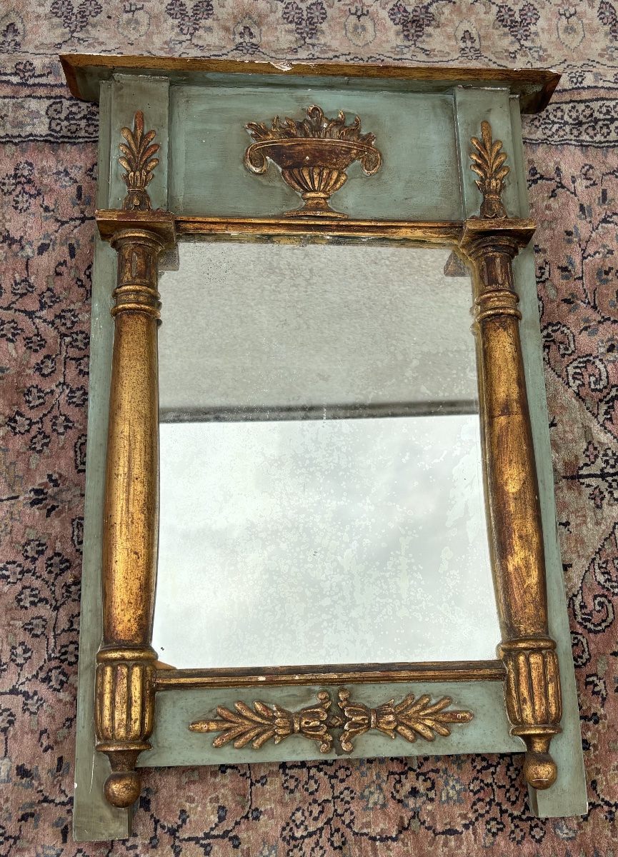 18th-century Directoire-style Bedroom Mirror 