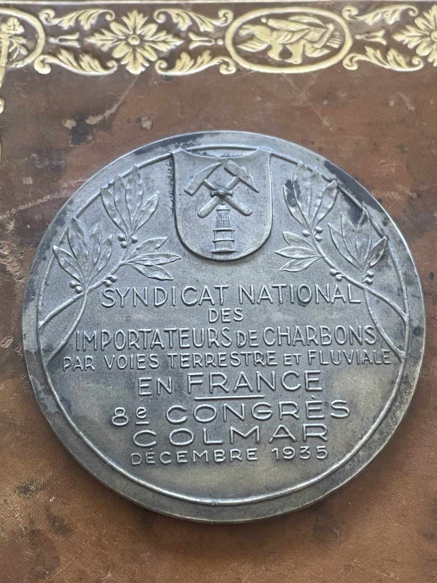 Médaille de Congrès de Hansi ( Jean-Jacques waltz)– Colmar 1935 – Importateurs de Charbons -photo-2