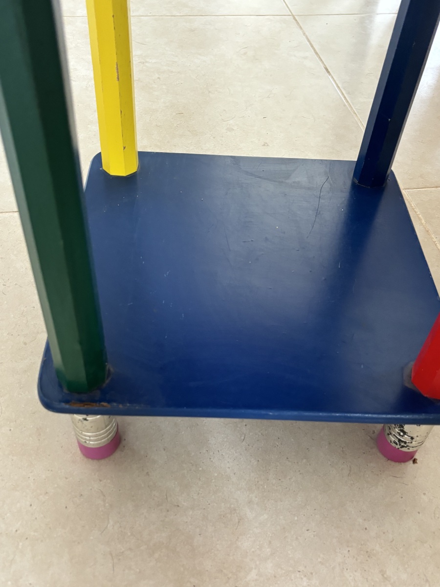 Pierre Sala (1948–1989) – “crayon” Side Table-photo-4