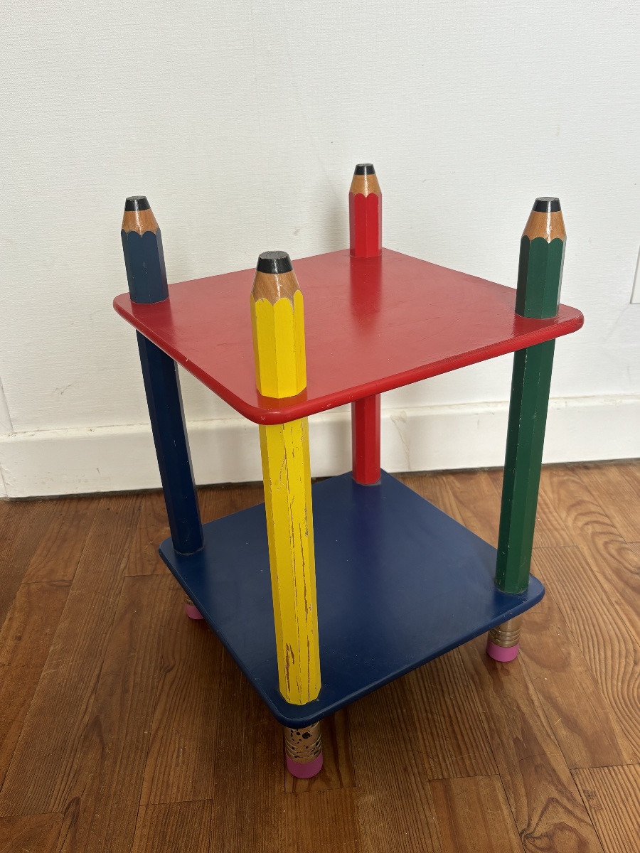 Pierre Sala (1948–1989) – “crayon” Side Table