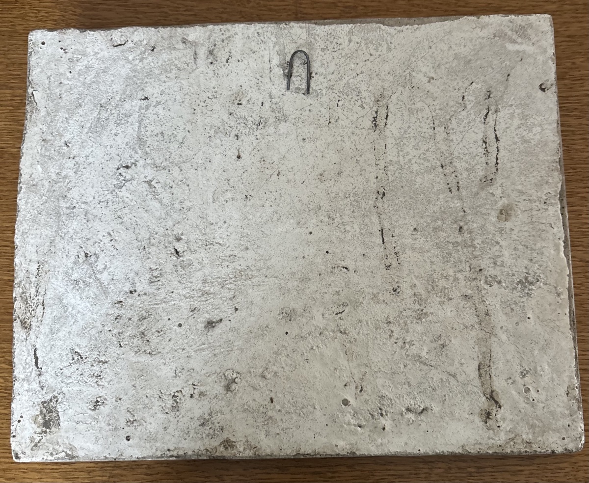 Plaque – Scene Of Plowing With Horses-photo-1
