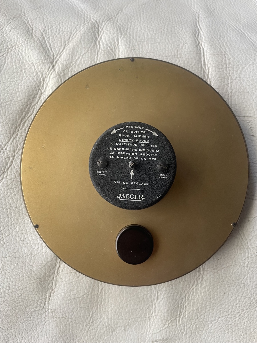 Antique Jaeger Barometer -photo-4