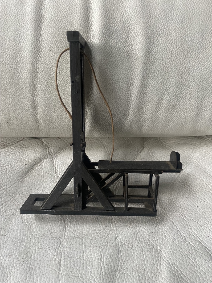 Ancienne guillotine de bureau SHP – Fabrication française-photo-5