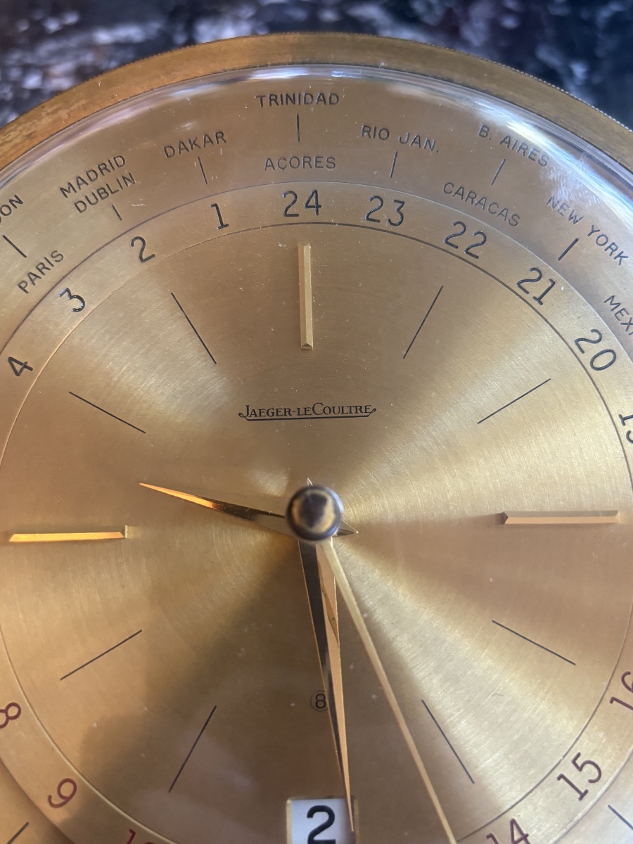 Jaeger-lecoultre World Time Clock – Swiss Made-photo-2