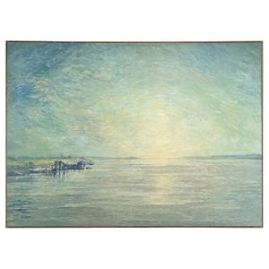 Painting – “the Banks Of Bouliac – Noon” By Bétérous-arudy