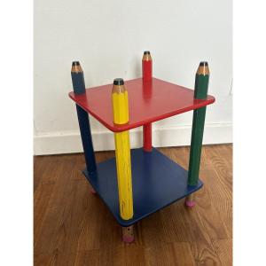 Pierre Sala (1948-1989) – Table d’appoint « Crayon »