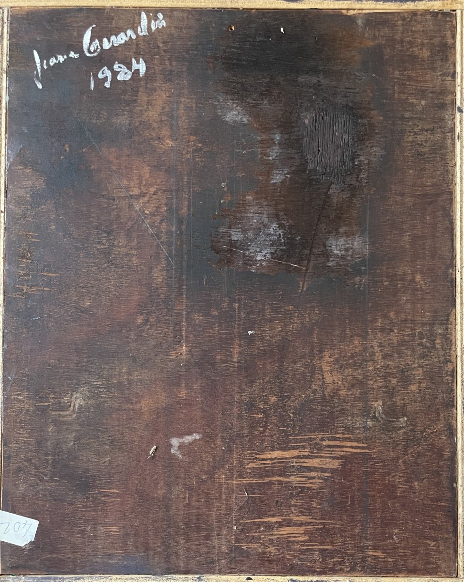 Jeanne Gérardin (1930–2014) — Mixed-media Textile Work (80x50 Cm) — Signed And Dated On The Back-photo-4