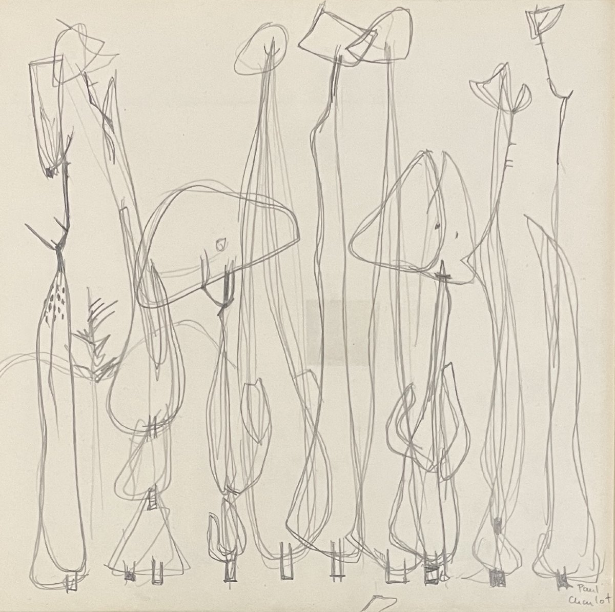 Paul Charlot (1906–1985) - Characters - Drawing-photo-2