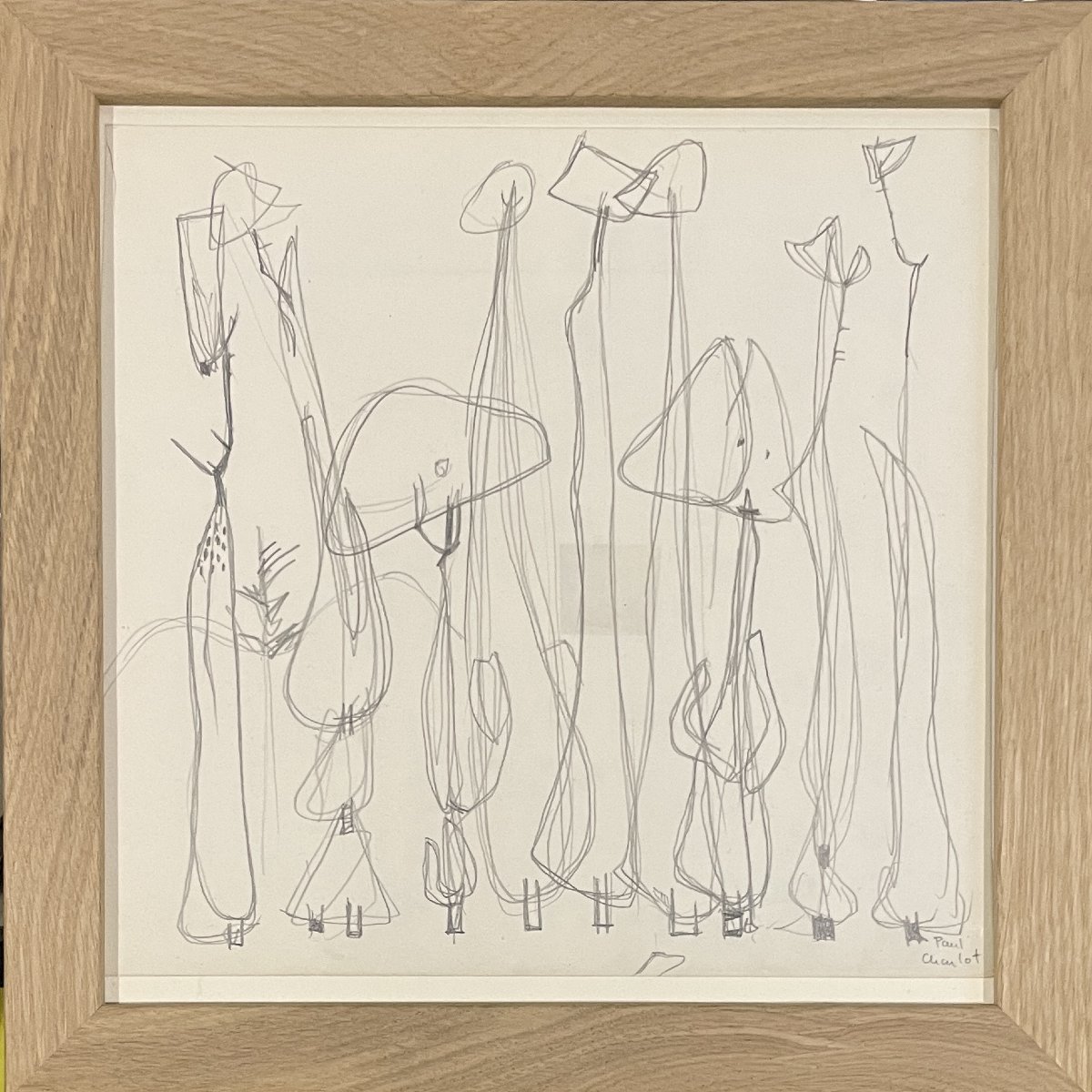 Paul Charlot (1906–1985) - Characters - Drawing